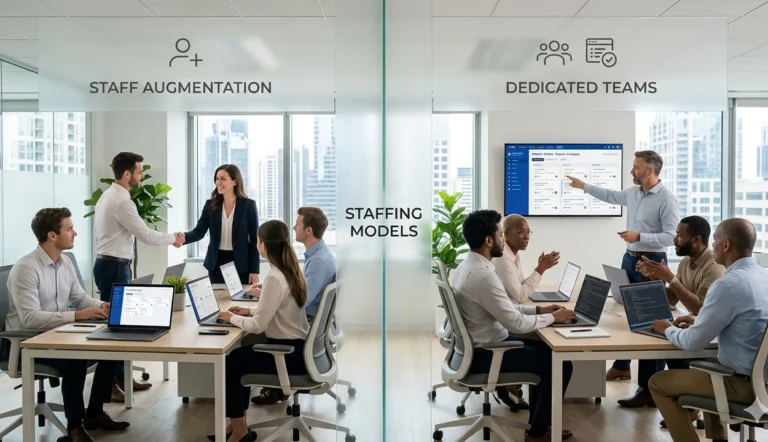 Staff Augmentation vs Dedicated Teams