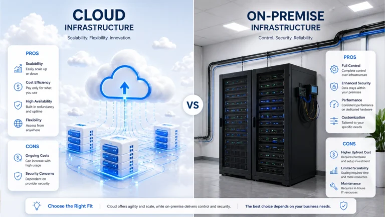 Cloud vs On-Premise Infrastructure