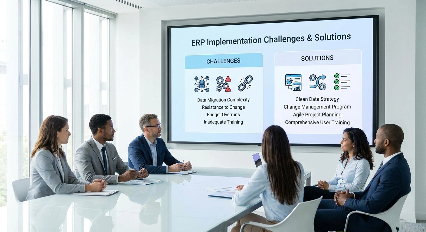 Top ERP Implementation Challenges & Solutions