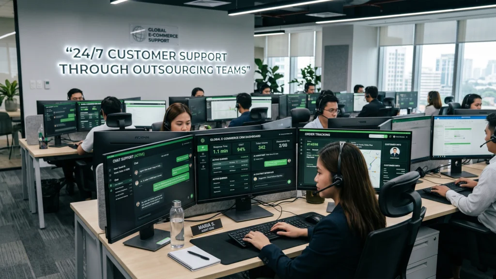 How E-commerce Brands Use Outsourcing to Scale