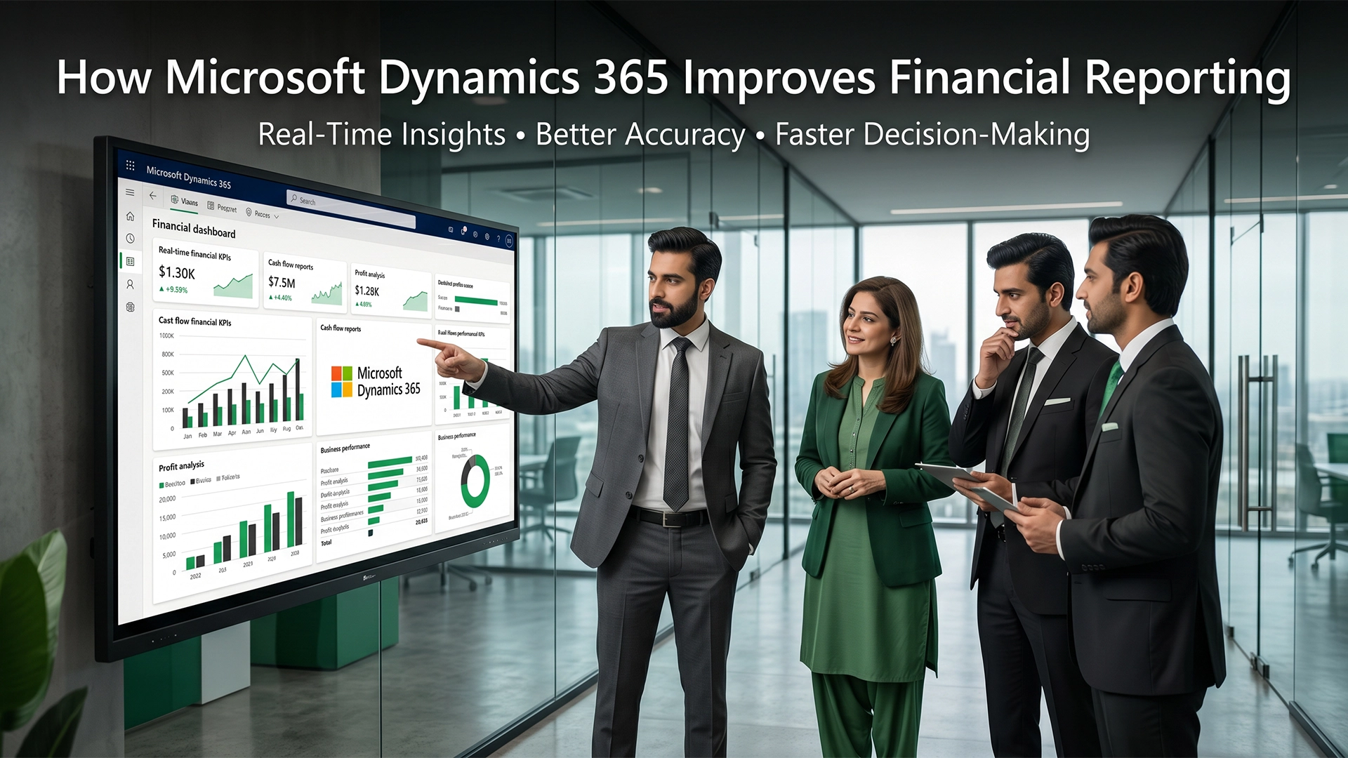 How Microsoft Dynamics 365 Improves Financial Reporting