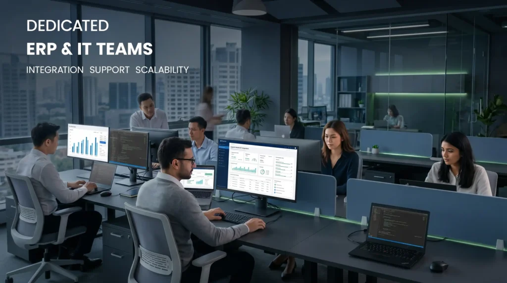 Dedicated ERP & IT Teams