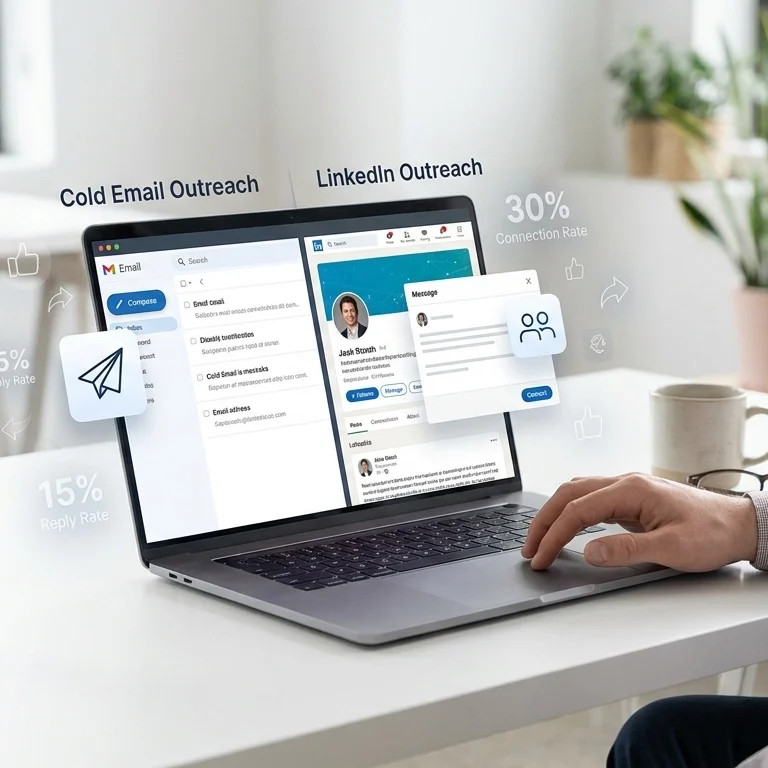 Cold Email vs LinkedIn Outreach